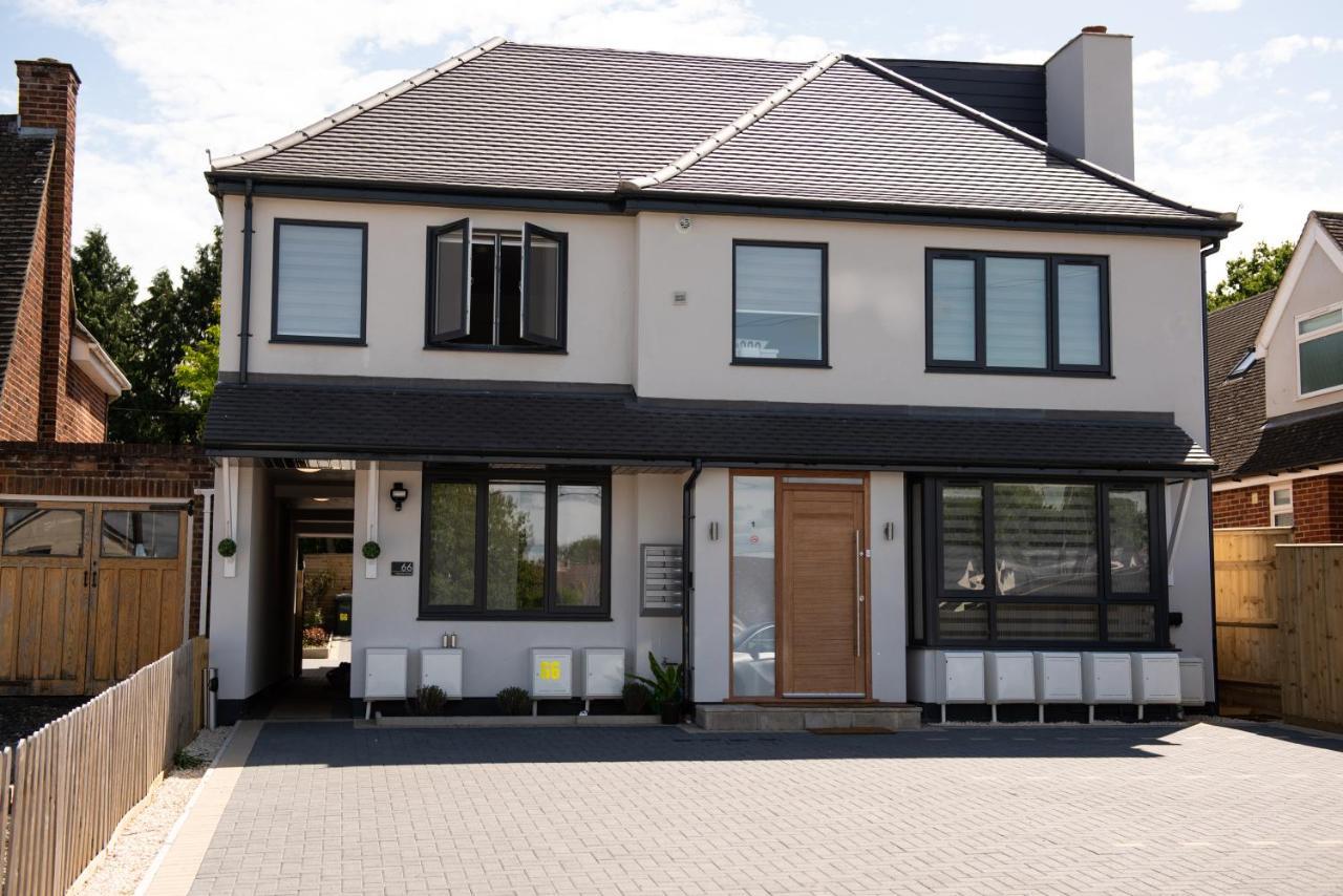 Walnut Flats-F5, Stylish 1-Bedroom - Parking, Netflix, Wifi - Close To Oxford, Bicester & Blenheim Palace Kidlington Kültér fotó